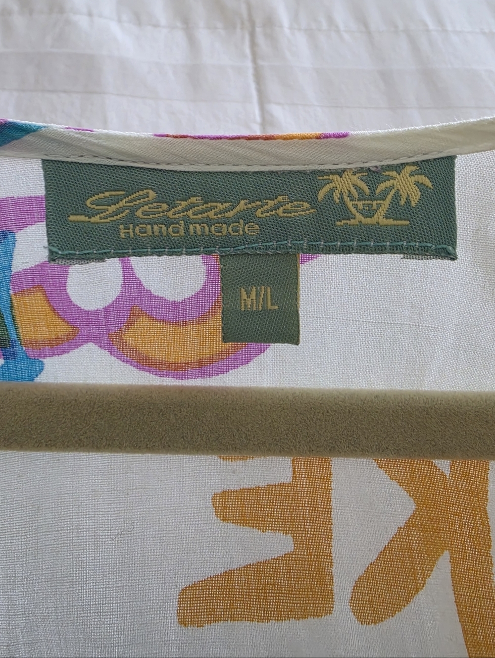 Letarte Shake Your Shaka Cover Up Size M / L - Picture 8 of 12